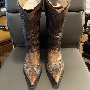Leather Cowboy Boots